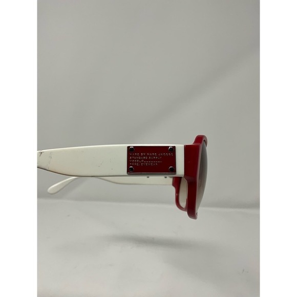 Marc By Marc Jacobs MMJ 076/S Women's Red Glass Lens Plastic Frame Sunglasses - Picture 3 of 6